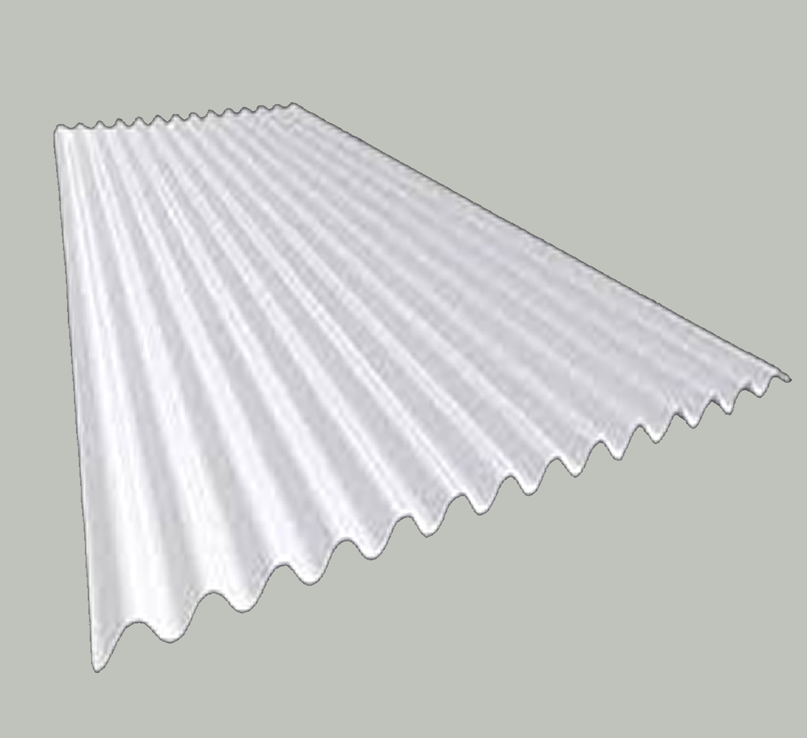 TELHA PVC 2,44 X 0,50