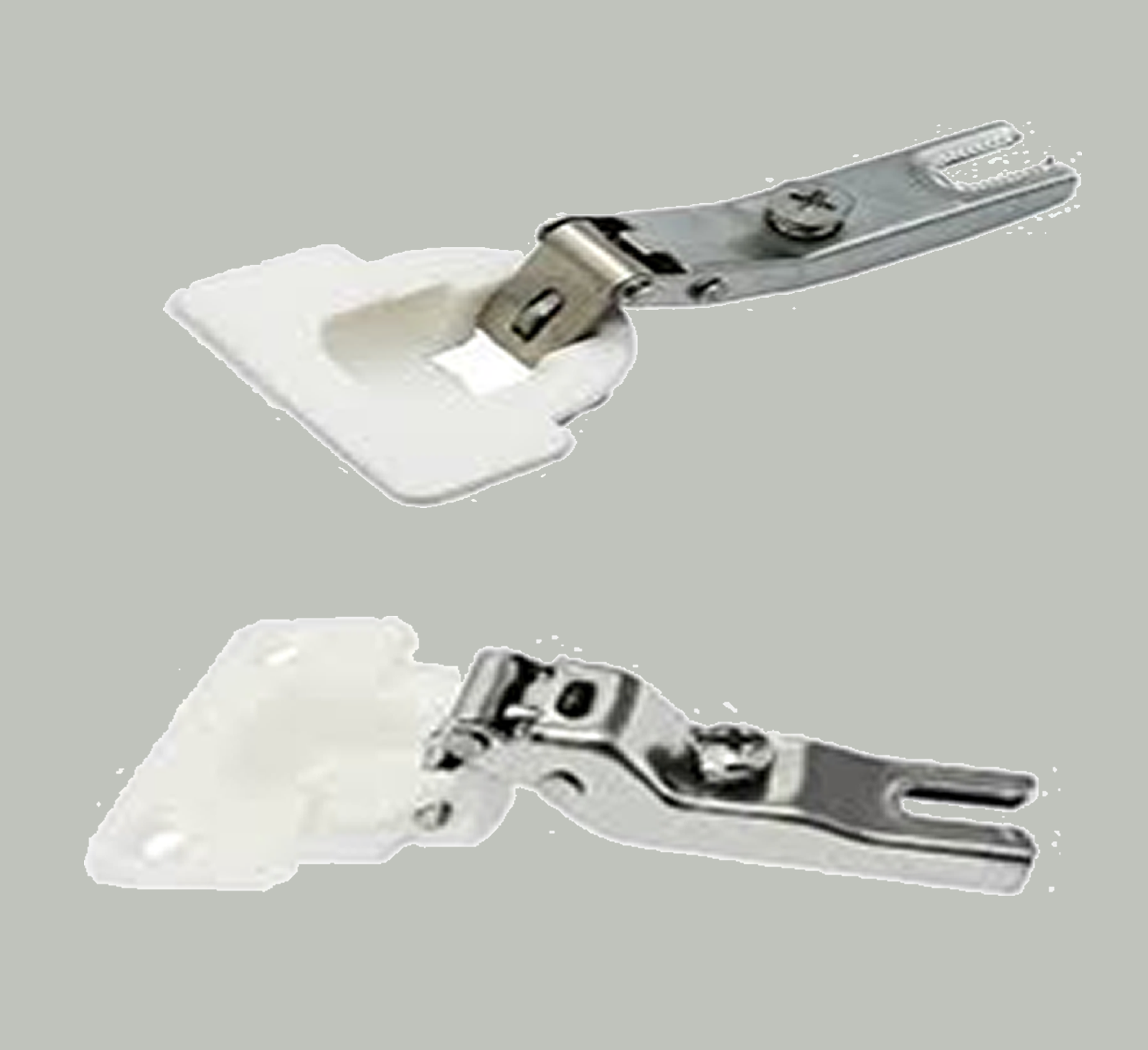 DOBRADIÇA PLÁSTICA CURVA ITATIAIA