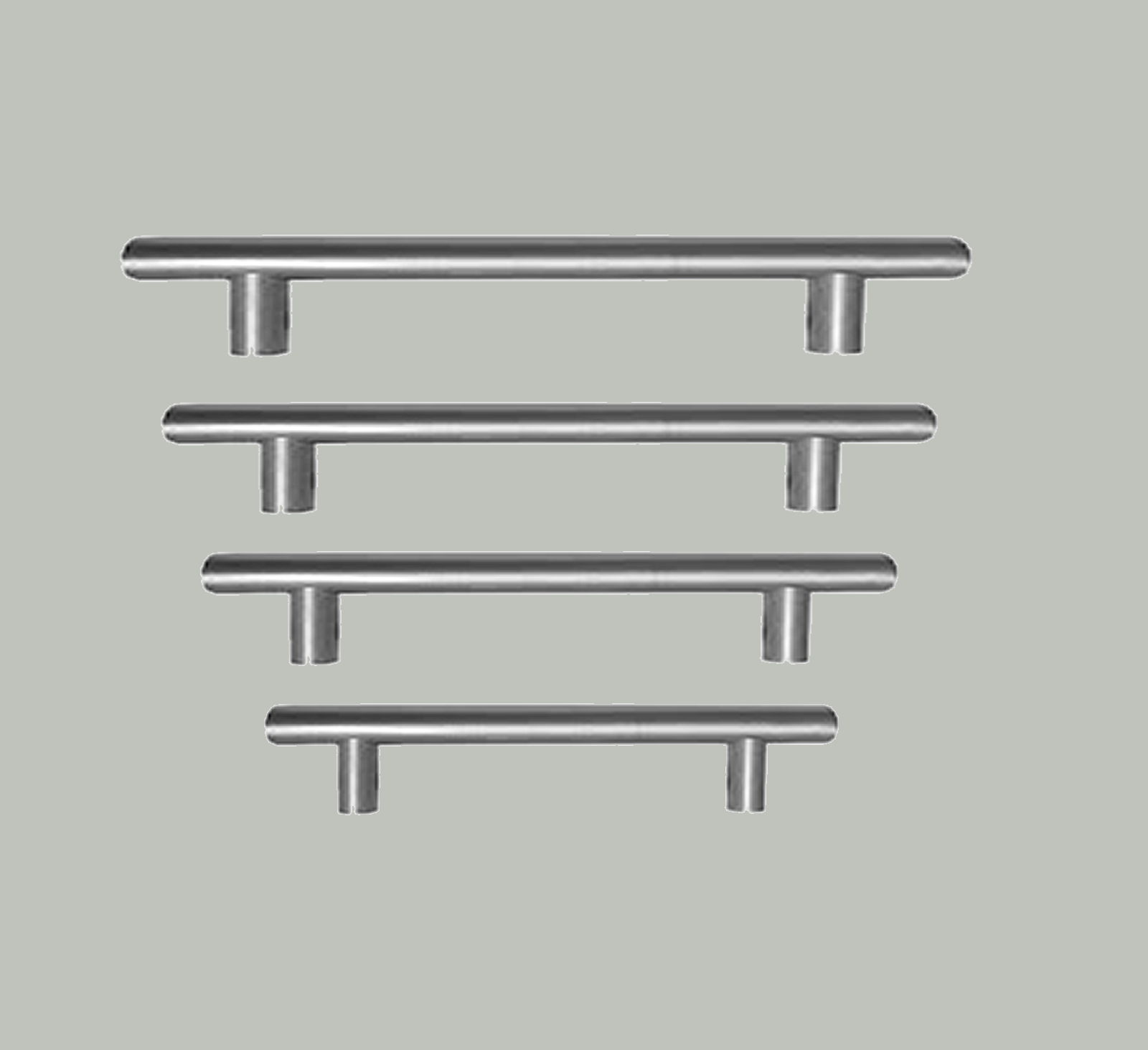 PUXADOR  ALUMÍNIO 12MM ESCOVADO LISO ACET