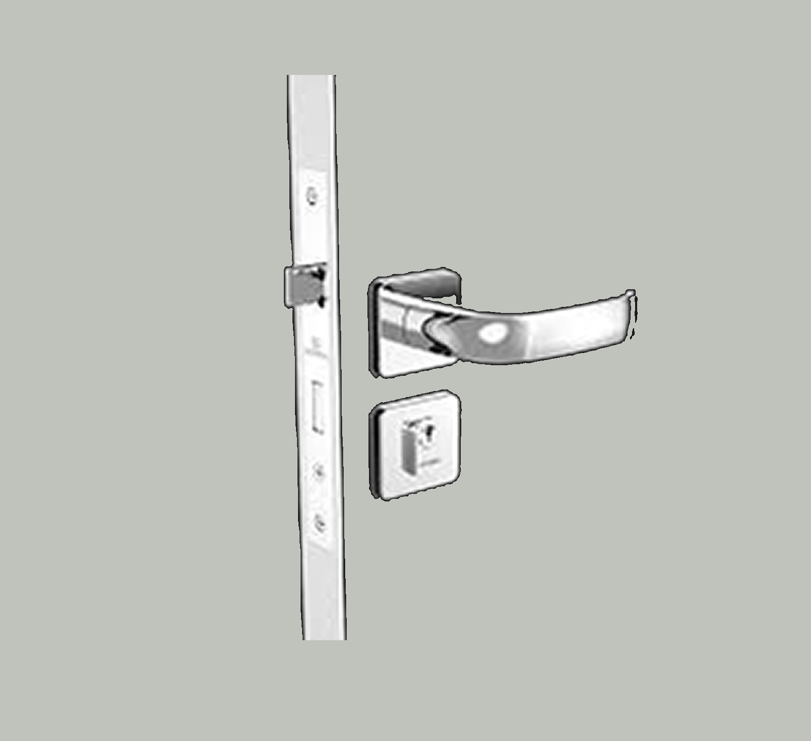 FECHADURA INT 40X53 ICARO ALAV ROSETA QUAD S/FURO